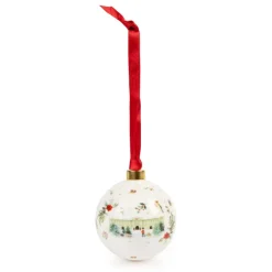 Buckingham Palace Fine Bone China Bauble*Royal Collection Shop New