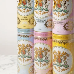 Buckingham Palace Strawberry And Clotted Cream Shortbread Biscuit Tin*Royal Collection Shop Hot