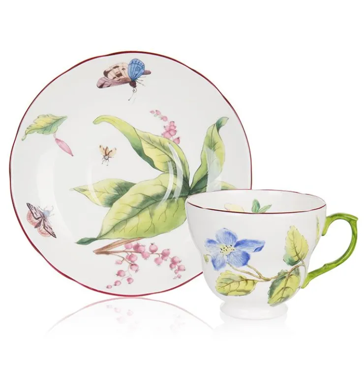 Chelsea Porcelain Teacup & Saucer*Royal Collection Shop Clearance