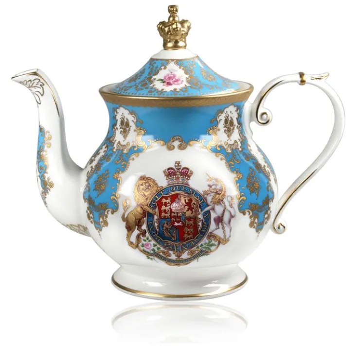 Coat Of Arms 6 Cup Teapot*Royal Collection Shop Online