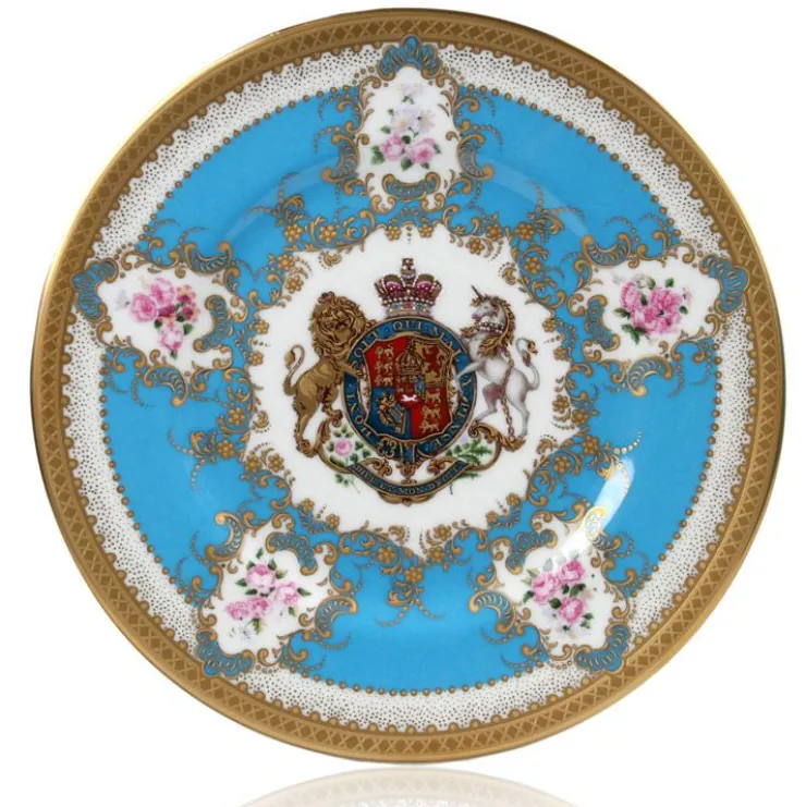 Coat Of Arms Salad Plate*Royal Collection Shop Best