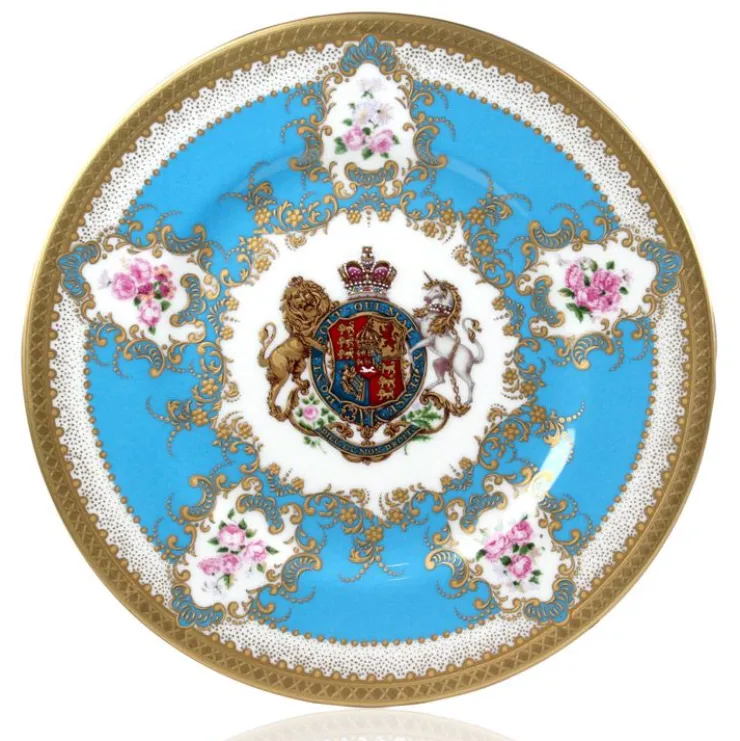 Coat Of Arms Side Plate*Royal Collection Shop Clearance