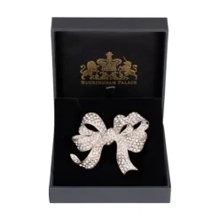 Crystal Bow Brooch*Royal Collection Shop Hot
