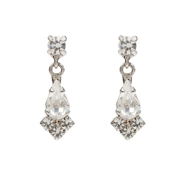 Crystal Decagon Earrings*Royal Collection Shop Online