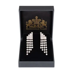 Diamante Earrings*Royal Collection Shop Outlet
