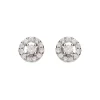 Diamante Stud Earrings*Royal Collection Shop Sale