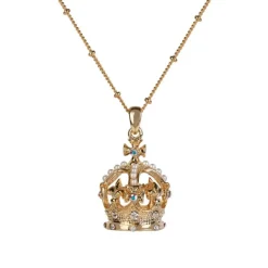 Gold Crown Necklace*Royal Collection Shop Discount