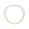 Gold Hematite And White Pearl Collar*Royal Collection Shop Outlet