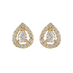 Gold Teardrop Earrings*Royal Collection Shop Hot