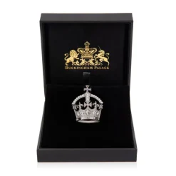 Silver Crown Brooch*Royal Collection Shop Clearance
