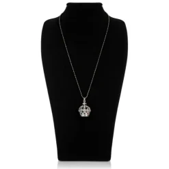 Silver Crown Necklace*Royal Collection Shop Discount