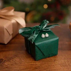 Silver Teardrop Earrings*Royal Collection Shop