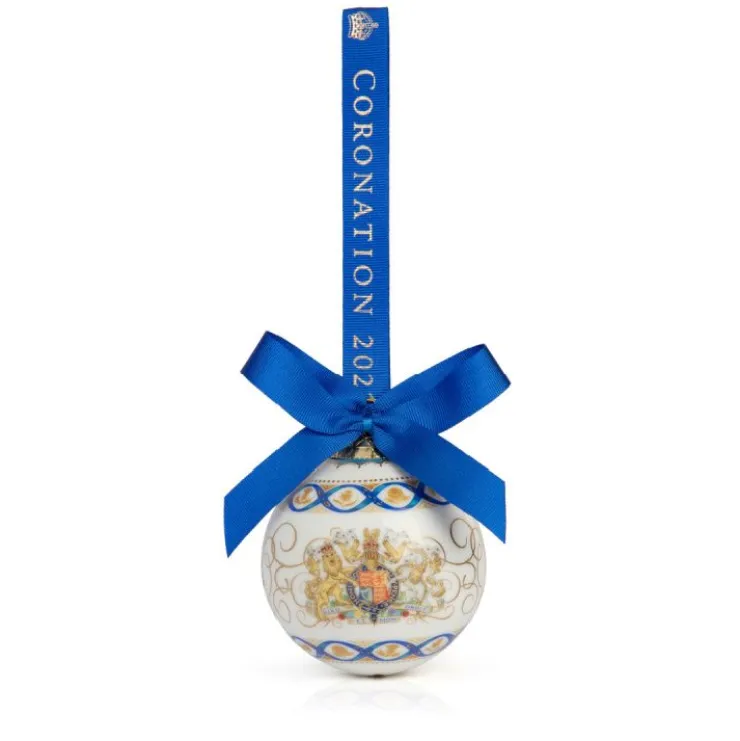 The Coronation China Bauble*Royal Collection Shop