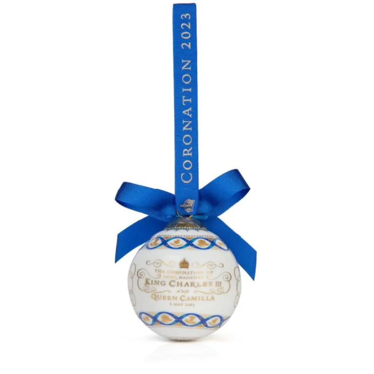 The Coronation China Bauble*Royal Collection Shop