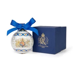 The Coronation China Bauble*Royal Collection Shop