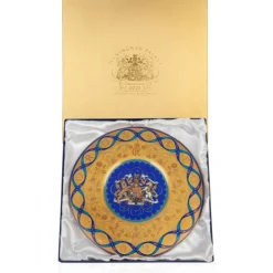 The Coronation Limited Edition Disc Plate*Royal Collection Shop Best