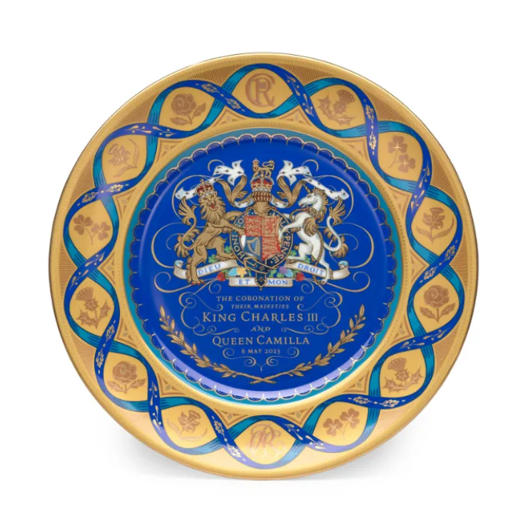 The Coronation Limited Edition Plate*Royal Collection Shop New