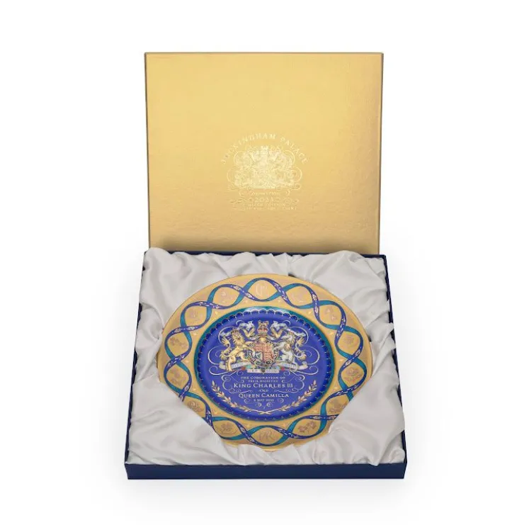 The Coronation Limited Edition Plate*Royal Collection Shop New