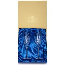 The Coronation Limited Edition Champagne Flutes*Royal Collection Shop