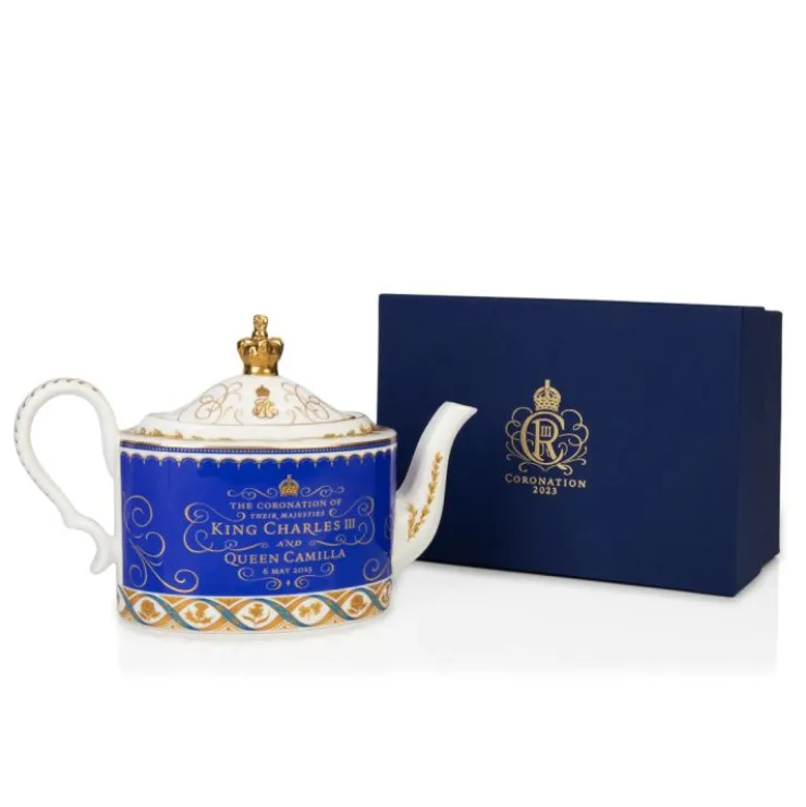 The Coronation Teapot*Royal Collection Shop New