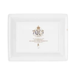 The King'S 75Th Birthday Limited Edition Navy Tray*Royal Collection Shop Discount