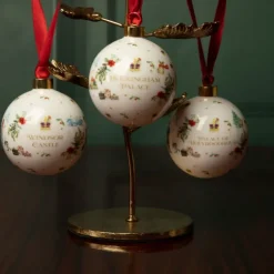 The Palace Of Holyroodhouse Fine Bone China Bauble*Royal Collection Shop Sale