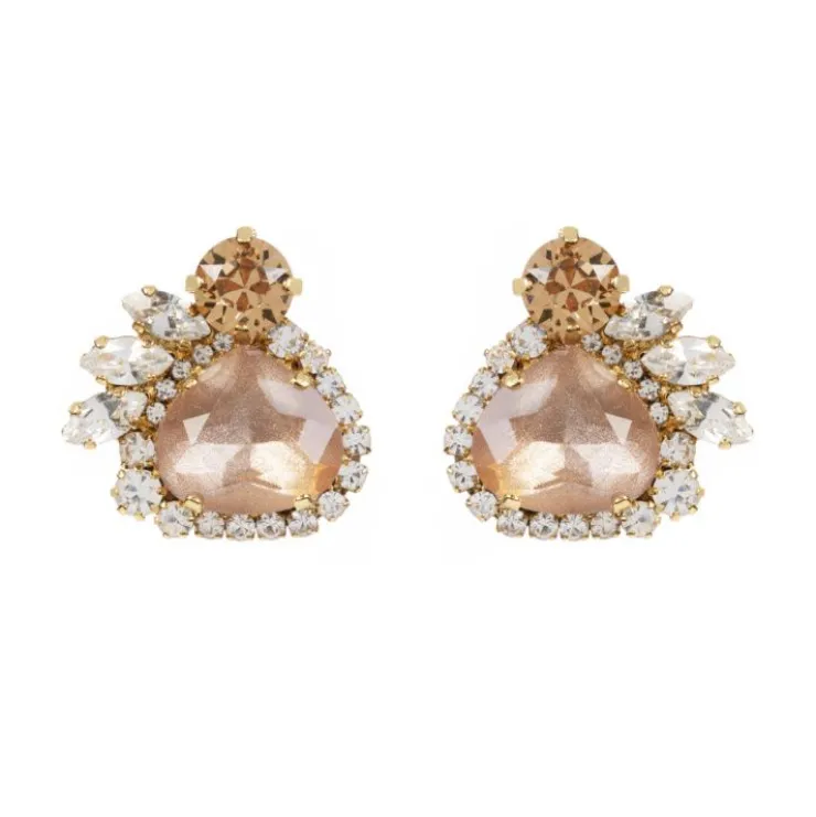 Vicki Sarge Pink Stud Earrings*Royal Collection Shop Best
