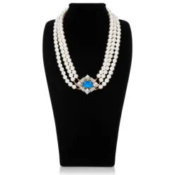 Vicki Sarge Triple Strand Pearl Necklace*Royal Collection Shop Sale